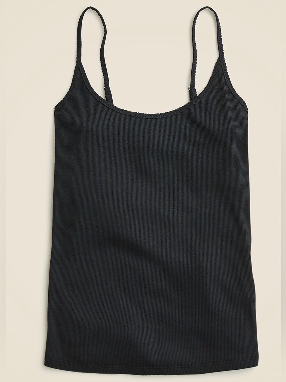 NWT JCrew / J. Crew fine rib tank / cami / camisole  L